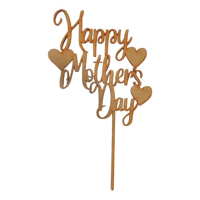 Cake Topper Happy Mother´S Day Personalizado 30 Cm (10118) practicorte