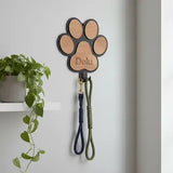 Perchero para correa en MDF 6 mm con relieves - 26.7 cm x 29.5 cm (A16885)