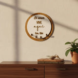 Portallaves Redondo De Triplay Para Pared -30 cm (C76083)
