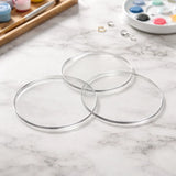 25 circulos en acrílico transparente 3 mm  - 5 cm (C75743)