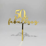 Cake topper Fabulosos 18 cm x 18 cm (C76415)