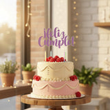 Cake Topper en acrílico con vinil -18cm x 18.6cm (C77493)