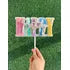 Cake topper en acrílico blanco con vinil -20cm x 21cm (C75791)