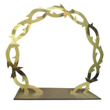 Arco en MDF 6 mm acabado en vinil  con base - 105 cm x 94 cm (C70447)