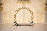 Arco en MDF 6 mm acabado en vinil  con base - 105 cm x 94 cm (C70447)