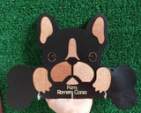 Portallaves con figura de perrito en MDF - 30 cm X 22.3 cm (A16889)
