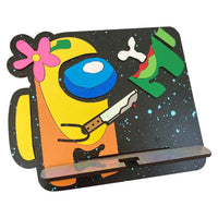 Porta Tablet Amung Us Personalizable Doble Vista
