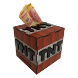 Alcancía Temática Tnt De Minecraft Personalizada