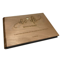 Guest Book - Libro de visitas para mensajes de invitados personalizado (14808)