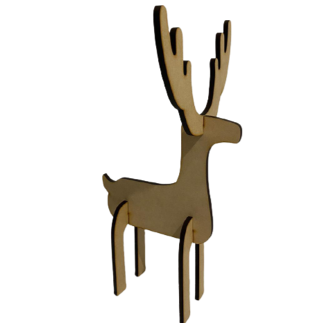 Reno Desarmable mdf 6mm - 26 Cm De Alto (13745)