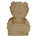 Servilletero Con Figura Mexicana Oaxaqueña - 10 X 14 (2962)