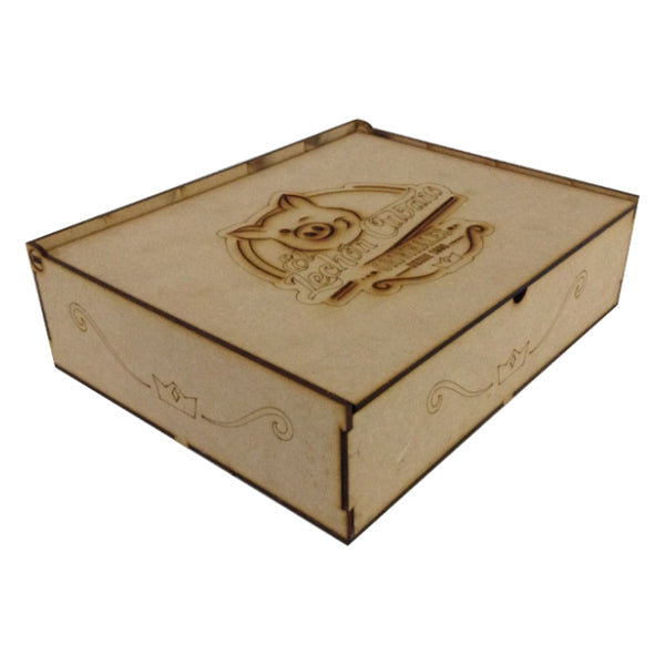 Caja Abatible Organizadora Con Grabado Personalizado