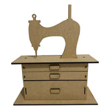 Adorno Costurero Maquina De Coser Personalizada