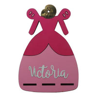 Porta Listones Y Moños De Princesas Personalizado