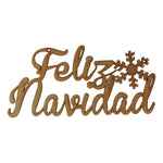 Letrero Feliz Navidad -15x30 cm (4799)