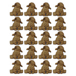 Paquete de 20 borregos de la buena suerte mdf 3mm - 4x4 cm (8210)