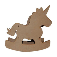 Centro De Mesa Caja Tipo Caballo Mecedora