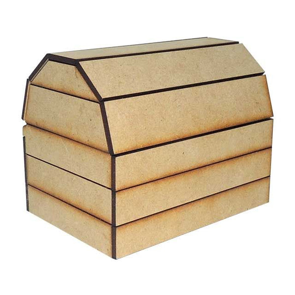 Cofre En Madera Mdf 50cm (largo) x 30cm (ancho) x 20cm (alto