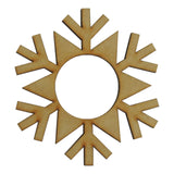 Paquete de anillos para servilletas de figuras navideñas mdf 6mm-9 cm (9469)