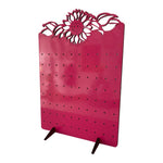 Porta Aretes Con Adorno De Girasol A Color Personalizado