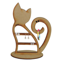 Porta Aretes En Forma De Gato