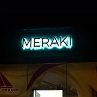 Letrero Para Negocio De Aluminio Con Iluminación -1.6m x .5m (10786)