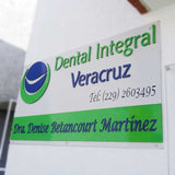 Letrero en PVC con base 150x80cm (2622)