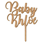 Perfecto cake topper para Baby Shoer personalizado -25x20 cm (7245)