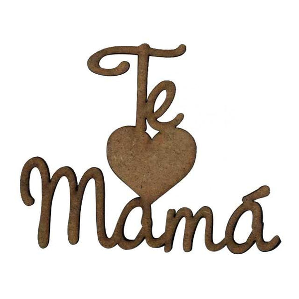 Letras Decorativas Para Mamá De 9 Cm De Ancho