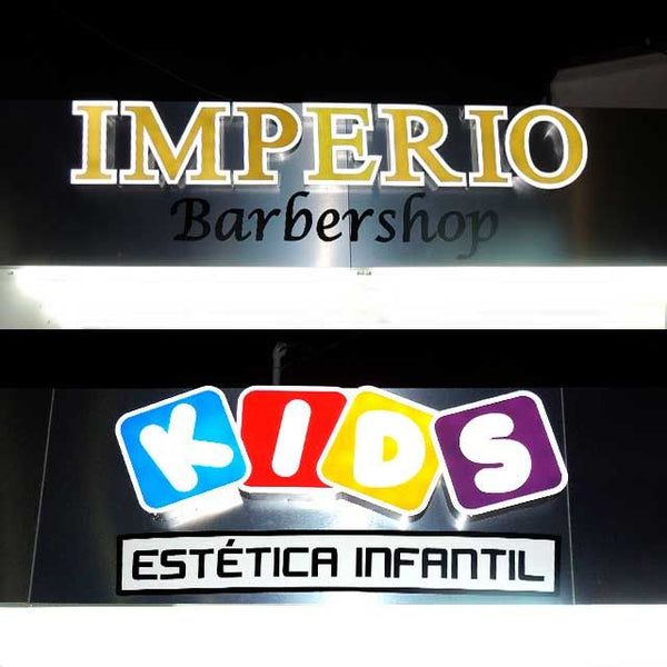 Letrero De PVC En 3D Para Negocio Personalizado - 2m x 1m (7265)