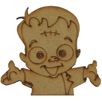 Figura Decorativa Para Halloween De Frankenstein Niño -10 X 11 Cm (1872)