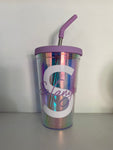 Vaso tornasol 24cm alto total personalizado