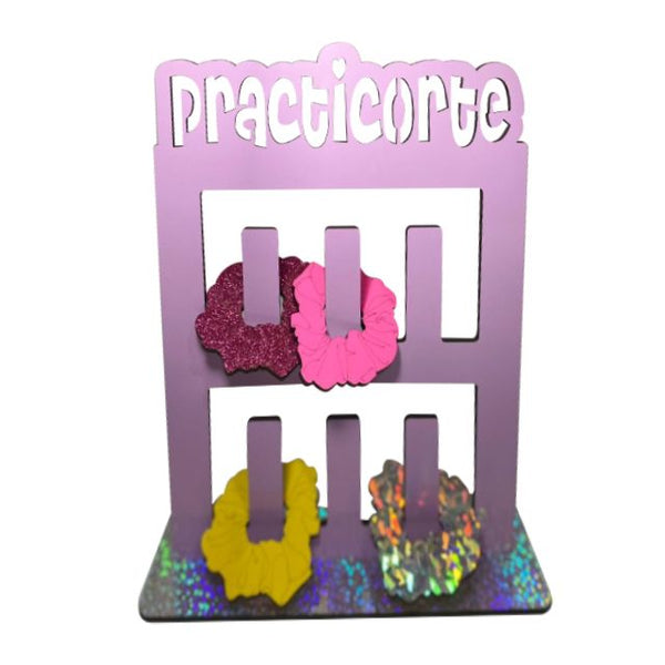Porta Moños Donas Coleteros Scrunchies Personalizado