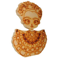 Figura De Frida Kahlo - 25 Cm De Alto (11207)